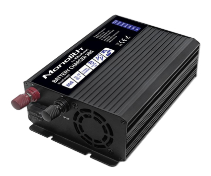 UPS (zasilacz awaryjny) QOLTEC Inteligenta Ładowarka Monolith LiFePO4 AGM GEL 30A 12V